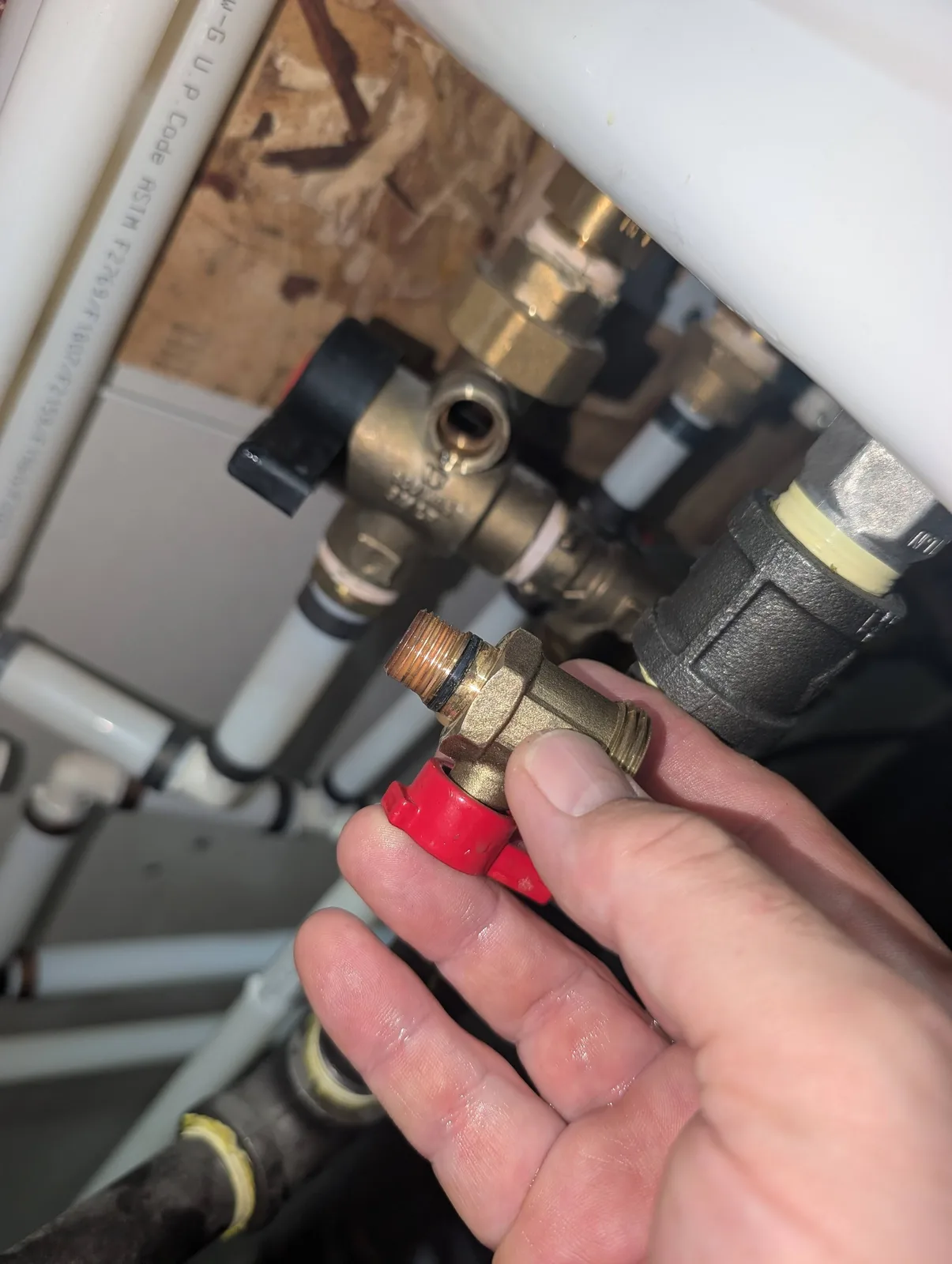 Plumbing work by Rosebud Plumbing