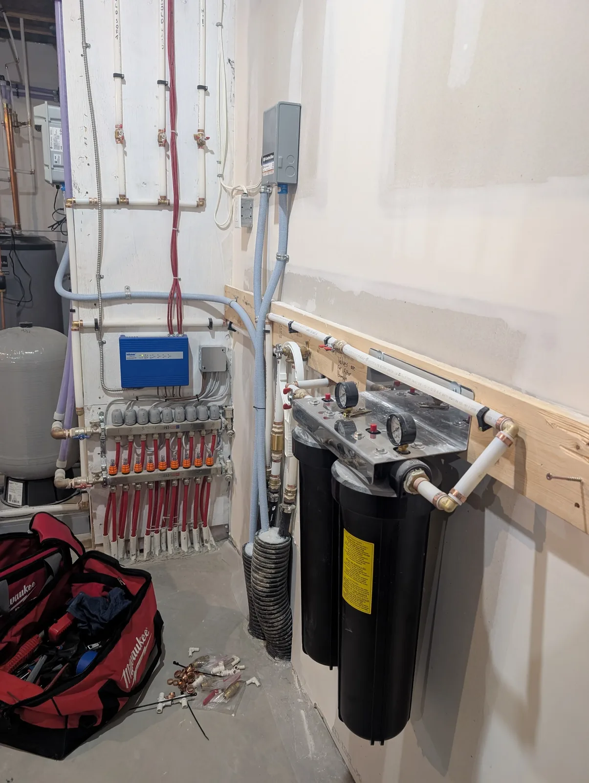 Plumbing work by Rosebud Plumbing