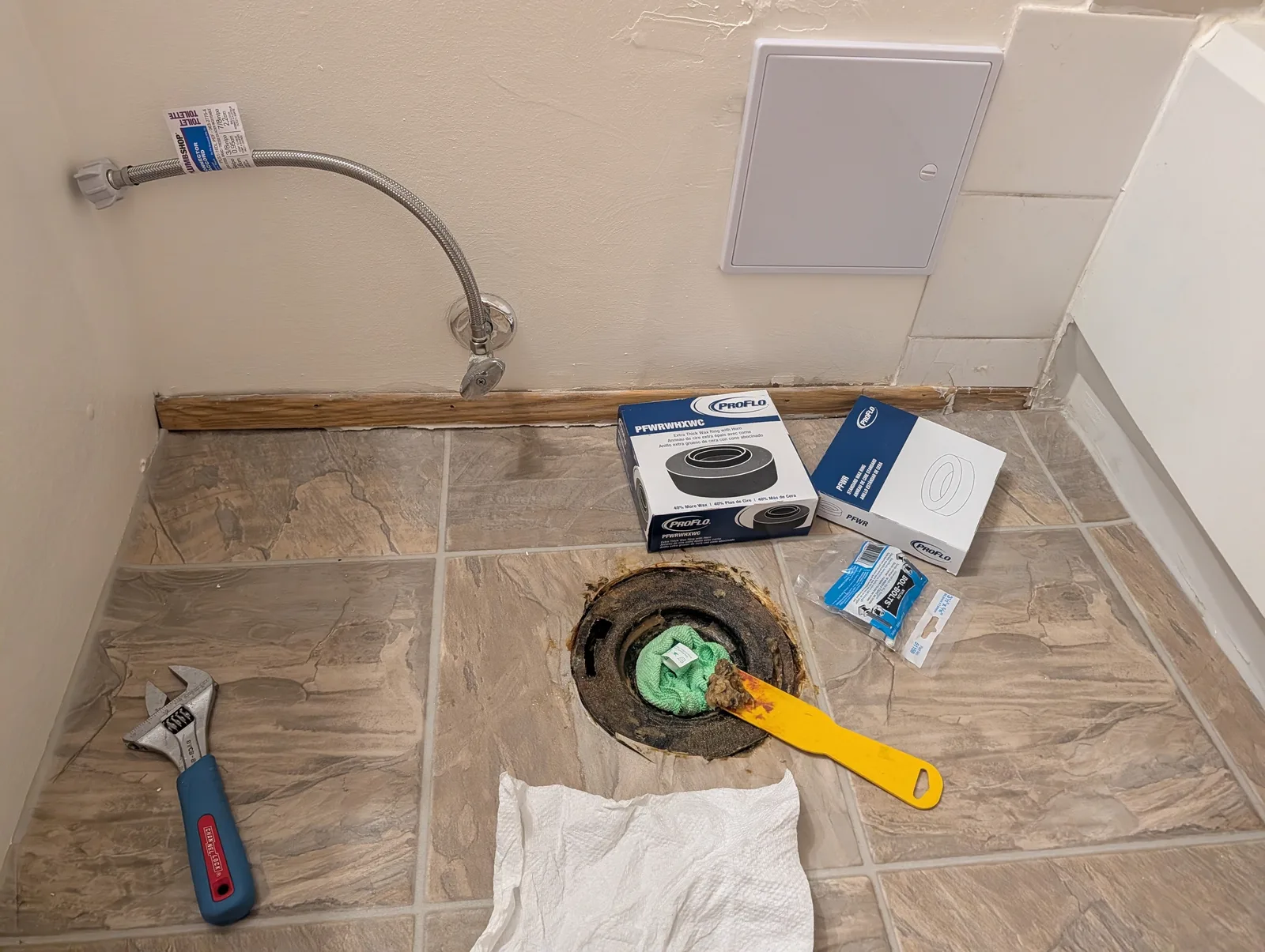 Plumbing work by Rosebud Plumbing